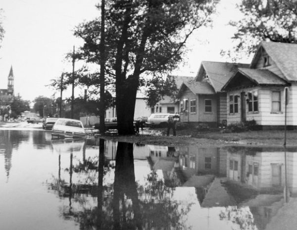 Perry Creek Flood of 1990
